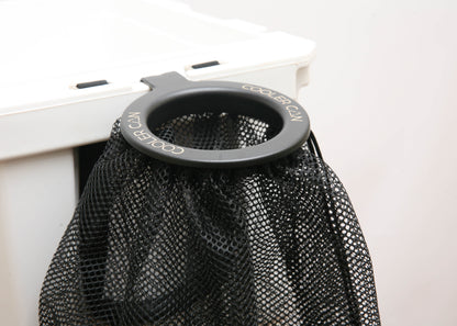 Cooler Can - Outdoor Cooler Trash Can Accessory - Matte Black Finish